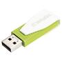 USB флеш накопитель Verbatim 32GB STORE'N'GO SWIVEL GREEN USB 2.0 (49815) - 4