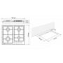 Варочная поверхность Eleyus NIKA 60 WH CW (NIKA60WHCW) - 7