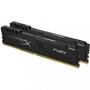 Модуль памяти для компьютера DDR4 64GB (2x32GB) 3000 MHz HyperX Fury Black Kingston Fury (ex.HyperX) (HX430C16FB3K2/64) - 1