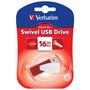 USB флеш накопитель Verbatim 16GB Swivel Red USB 2.0 (49814) - 6