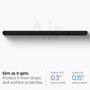 Чехол для моб. телефона Spigen Galaxy A51 Liquid Air, Matte Black (ACS00601) - 2