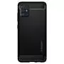 Чехол для моб. телефона Spigen Galaxy A51 Rugged Armor, Matte Black (ACS00563) - 1
