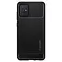 Чехол для моб. телефона Spigen Galaxy A71 Rugged Armor, Matte Black (ACS00565) - 1