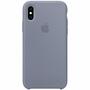 Чехол для моб. телефона Apple iPhone XS Silicone Case - Lavender Gray, Model (MTFC2ZM/A) - 1