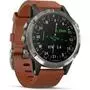 Смарт-часы Garmin D2 Delta Aviator Watch with Brown Leather & Black Silicone B (010-01988-31/30) - 2