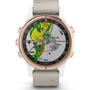 Смарт-часы Garmin D2 Delta S Aviator Watch White/Rose Gold with Beige Leather (010-01987-30) - 1