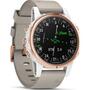 Смарт-часы Garmin D2 Delta S Aviator Watch White/Rose Gold with Beige Leather (010-01987-30) - 2