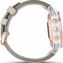 Смарт-часы Garmin D2 Delta S Aviator Watch White/Rose Gold with Beige Leather (010-01987-30) - 3