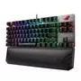 Клавиатура ASUS ROG Strix Scope TKL Deluxe USB Cherry MX Red RGB Red Ru (90MP00N5-BKRA00) - 2
