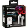 Наушники Defender Twins 630 TWS Bluetooth White (63630) - 4