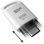 USB флеш накопитель Silicon Power 32GB C10 White USB 3.1 / Type-C (SP032GBUC3C10V1W) - 1