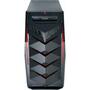Корпус FRONTIER JUMBO–02B2–400-W BK-RD - 1