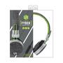 Наушники Trust Urban Revolt Fyber headphone grey/green (20080) - 5