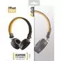 Наушники Trust Urban Revolt Fyber Headphone Black-Orange (20079) - 6