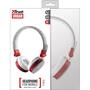 Наушники Trust Urban Revolt Fyber Headphone Grey-Red (20073) - 5