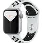 Смарт-часы Apple Watch Nike Series 5 GPS, 44mm Silver Aluminium Case with Pur (MX3V2GK/A) - 1