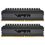 Модуль памяти для компьютера DDR4 16GB (2x8GB) 3000 MHz Viper Blackout Patriot (PVB416G300C6K) - 5