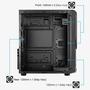 Корпус AeroCool Tomahawk-A-BK-v3 - 1