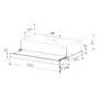 Вытяжка кухонная Interline SLIM WH 6 T 65 H (SLIMWH6T65H) - 1