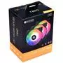 Кулер для корпуса ID-Cooling DF-12025-ARGB Trio (3pcs Pack) (DF-12025-ARGB Trio) - 3