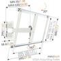 Кронштейн Vogels THIN 545 White (8395451) - 4