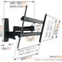 Кронштейн Vogels WALL 3450 Black (8354140) - 4