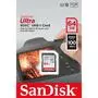 Карта памяти SanDisk 64GB SDXC class 10 UHS-I Ultra (SDSDUNR-064G-GN6IN) - 1