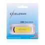 USB флеш накопитель eXceleram 16GB P2 Series Yellow2/Black USB 2.0 (EXP2U2Y2B16) - 7