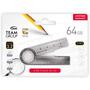 USB флеш накопитель Team 64GB T193 Nickel Black USB 3.2 (TT19364GF01) - 4
