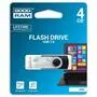 USB флеш накопитель Goodram 4GB Twister Black USB 2.0 (UTS2-0040K0R11) - 2