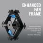 Кулер для корпуса CoolerMaster Master SickleFlow 120 Blue (MFX-B2DN-18NPB-R1) - 4