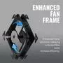 Кулер для корпуса CoolerMaster Master SickleFlow 120 Blue (MFX-B2DN-18NPB-R1) - 4