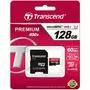 Карта памяти Transcend 128GB microSDXC class 10 UHS-I (TS128GUSDU1) - 1