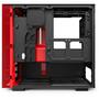 Корпус NZXT H210 Black/Red (CA-H210B-BR) - 1