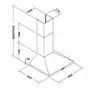 Вытяжка кухонная Pyramida BF 60 M BL (BF60MBL) - 1