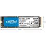 Накопитель SSD M.2 2280 250GB Micron (CT250P2SSD8) - 2