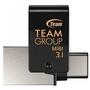 USB флеш накопитель Team 128GB M181 Black USB 3.1/Type-C (TM1813128GB01) - 2