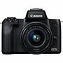 Цифровой фотоаппарат Canon EOS M50 + 15-45 IS STM + 22 STM Double Kit Black (2680C055) - 1