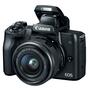 Цифровой фотоаппарат Canon EOS M50 + 15-45 IS STM + 22 STM Double Kit Black (2680C055) - 2