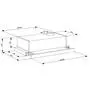 Вытяжка кухонная Eleyus LOTUS 470 60 INOX - 3