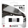 USB флеш накопитель Kingston 64GB DataTraveler 80 USB 3.2/Type-C (DT80/64GB) - 4