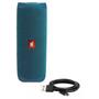 Акустическая система JBL Flip 5 Eco Edition Ocean Blue (JBLFLIP5ECOBLU) - 4