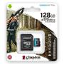 Карта памяти Kingston 128GB microSDXC class 10 UHS-I U3 A2 Canvas Go Plus (SDCG3/128GB) - 2