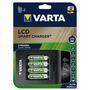 Зарядное устройство для аккумуляторов Varta LCD Smart Plus CHARGER +4*AA 2100 mAh (57684101441) - 3