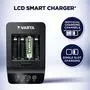 Зарядное устройство для аккумуляторов Varta LCD Smart Plus CHARGER +4*AA 2100 mAh (57684101441) - 6
