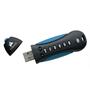 USB флеш накопитель Corsair 64GB Padlock 3 Blue USB 3.0 (CMFPLA3B-64GB) - 3