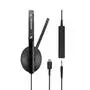 Наушники Sennheiser SC 165 USB-C / 3.5mm (508356) - 1