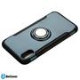 Чехол для моб. телефона BeCover Magnetic Ring Stand Apple iPhone X/XS Blue (701782) (701782) - 3