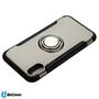 Чехол для моб. телефона BeCover Magnetic Ring Stand Apple iPhone X/XS Grey (701783) (701783) - 3