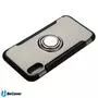 Чехол для моб. телефона BeCover Magnetic Ring Stand Apple iPhone X/XS Grey (701783) (701783) - 3